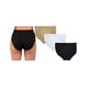 thumbnail image 1 of Pack 6 Pantaletas a La Cintura Tatys Fashion TALLAS EXTRAS Estiran hasta 1.40 Metros Pack con 6 Diferentes Colores Tatys Fashion 15037, 1 of 5