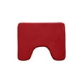 thumbnail image 2 of Toilet Mat under $5! CQCYD U Shape Toilet Bath Mat - Absorbent Soft Foam Rug with Non Slip Base for Bathroom Floor Protection, 2 of 6