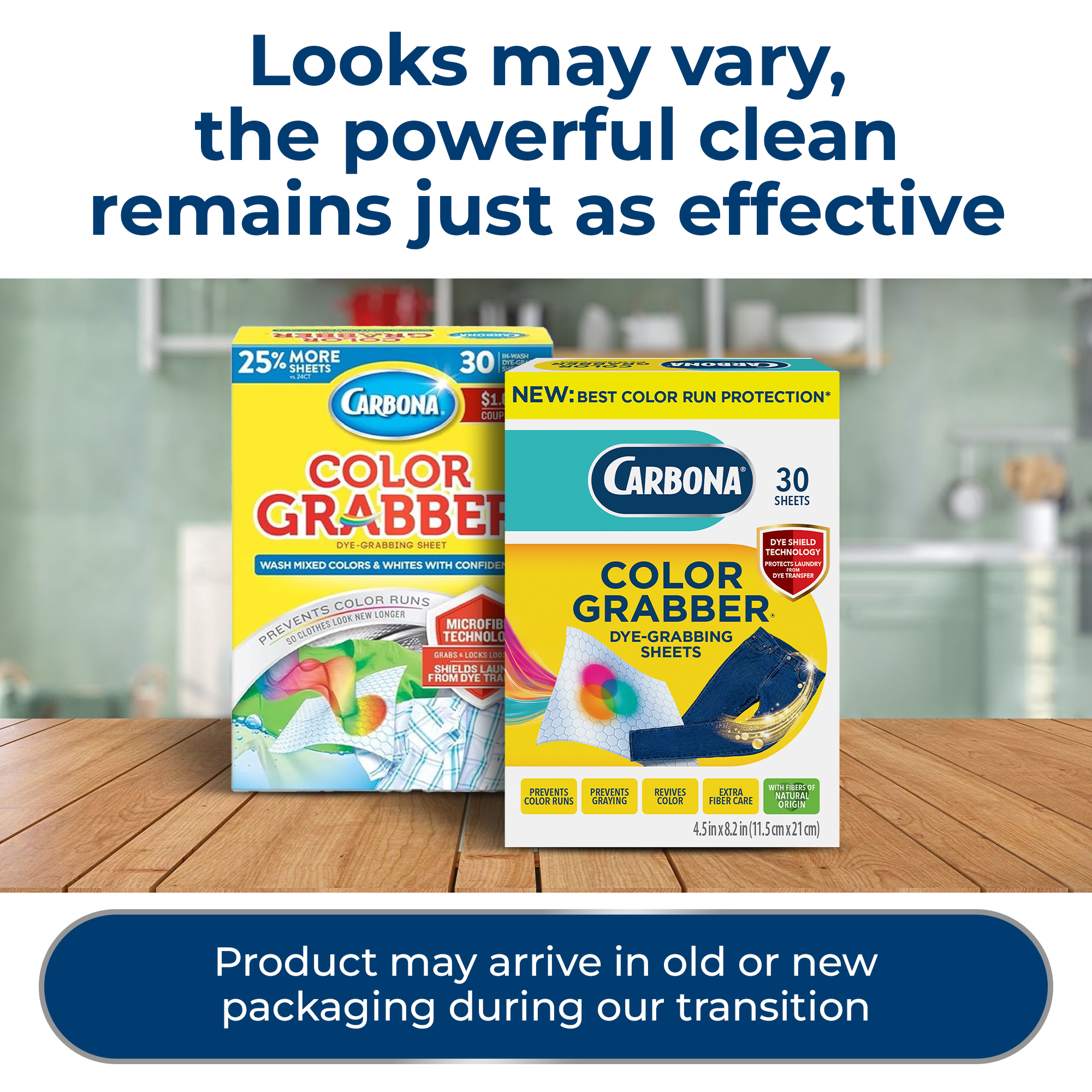Carbona Color Grabber In-Wash Dye Sheets, 30 Count, 2 Pack photo 8
