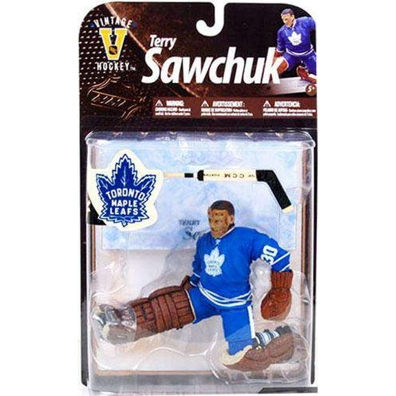 Terry Sawchuk Action Figure Blue Jersey Sports Picks Legends Series 8