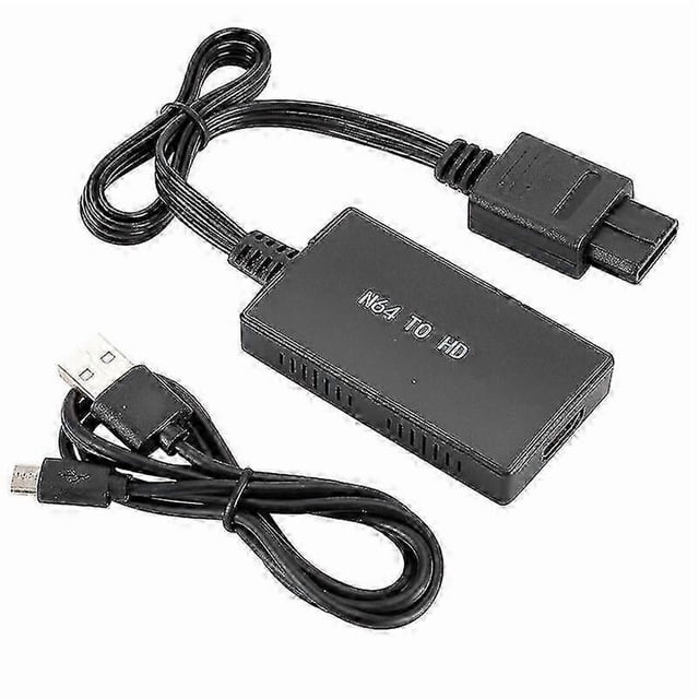 N64 To Hdmi-compatible Adapter Portable Adapter For Nintendo 64/snes/ngc/s
