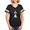 Smoke Gray, variant on - Halloween Bride Women's Football T Shirt - Womens Football Shirt