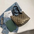 thumbnail image 1 of Bolsa Moda Rhombus Mujeres Crossbody Casual algodón acolchado Tote para viajes femeninos Ndcxsfigh Para Estrenar, 1 of 9