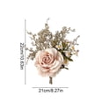 thumbnail image 3 of Artificial Bouquet For Brides Living Room And Dining Table Decorations Silk Flowers Fake Flowers Ornaments, 3 of 6