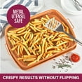 thumbnail image 6 of Gotham Steel Diamond Crisper Tray Nonstick Baking Tray 2 Piece Set, 6 of 12