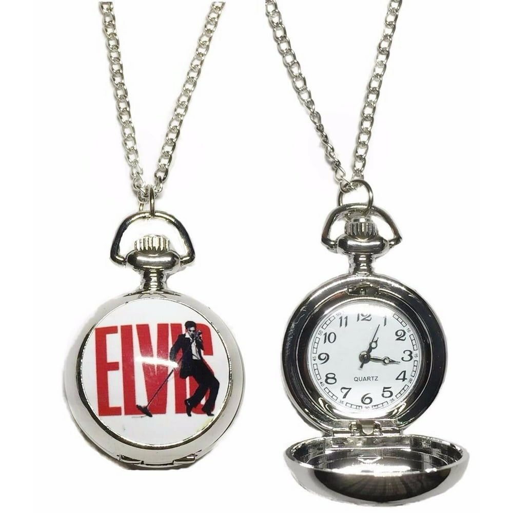 Mainstreet Classics Elvis Presley "ELVIS" Silvertone Pendant Pocket