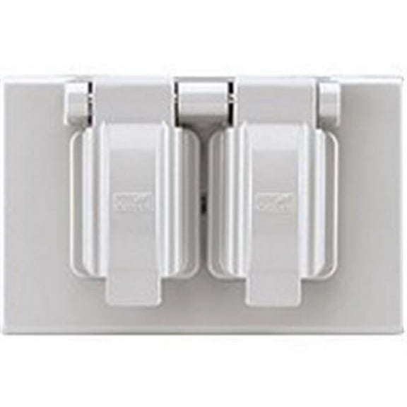 S1962W-SP Duplex Receptacle Outlet Cover