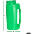 thumbnail image 3 of CHUANK Ice Melt Salt Spreader Handheld Shaker for Lawn Seed  Salt  Ice Melt  Calcium  Deicer Shaker 2 Liter  Adjustable Hole Size  Handy for Fertilizer Lawn Seed Salt to Deice, 3 of 9