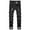 Black, variant on Holloyiver Men's Joggers Cargo Pants Jeans Fashion Trend Micro Elastic Slim Tie Elastic Small Straight Leg Jeans Ripped Denim Pants for Men For Black,2XL