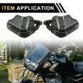 thumbnail image 3 of Unique Bargains 1 Set Protector de Guardamanos Universal para Motocicletas, Protección contra el Frío, a Prueba de Viento y Lluvia, Negro, PC, Aleación de Aluminio, 3 of 6