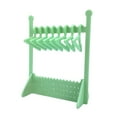 thumbnail image 3 of veasfak Multi Functional Jewelry Display Rack Shelves Hanging with Hook Earring Display Green, 3 of 9