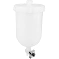 thumbnail image 1 of Qucyy Spray Gun Cup, Spray Gun , 400ml Plastic Side Feed Spray Cup Spray Gun Pot Side Feed Plastic Paint Cup for W101 W71 R 2 K 2 F 2 Spray Gun popular, 1 of 5