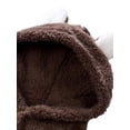 thumbnail image 6 of OUMY Newborn Baby Infant Boy Girl Fleece Romper Hooded Jumpsuit Bodysuit Outfits Clothes, 6 of 6