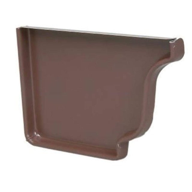Tapa derecha de aluminio Cistern Amerimax 2520619 de 12,7 cm