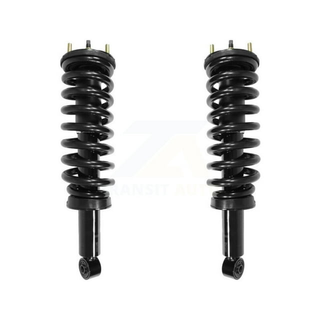Transit Auto Front Complete Suspension Shocks Strut and Coil Spring Mount Assemblies Kit for Car 2000-2006 Toyota Tundra Excludes TRD Package - Left Right Side (Driver Passenger) K78A-100210