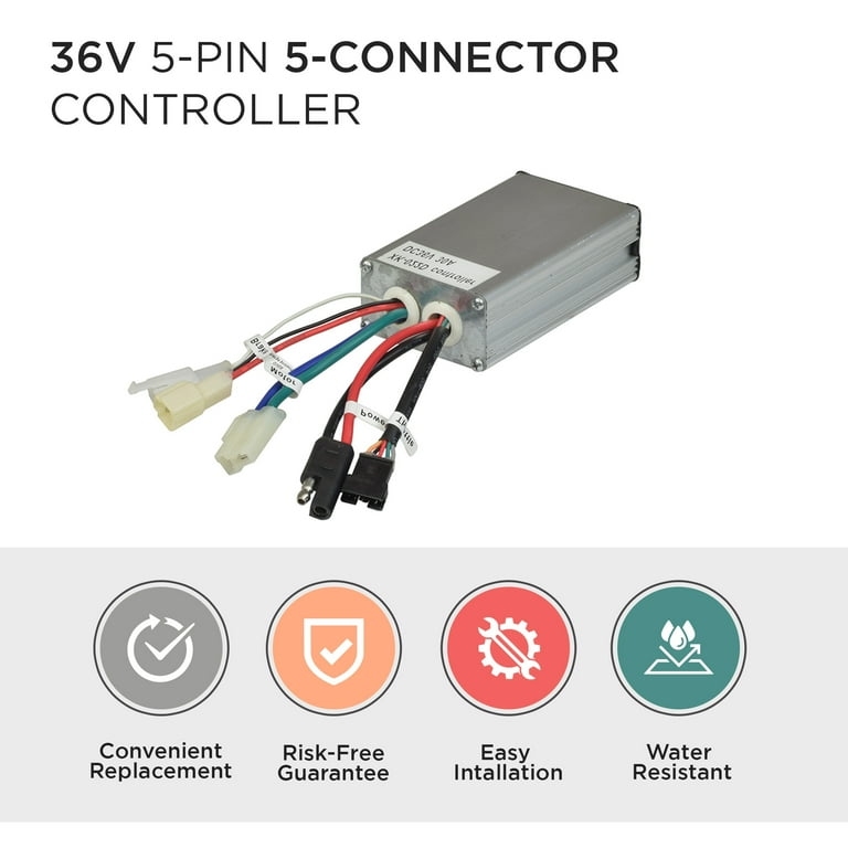 AlveyTech 36 Volt 5-Pin 5-Connector Controller (1000 Series