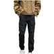 thumbnail image 2 of Pantalones largos de moda para hombre, casuales, de color sólido, con bolsillos y cremallera, cintura elástica, de poliéster., 2 of 7