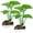 A (2-pack), variant on 2-Pack Aquarium Decor Fish Tank Decorations 6-inch Betta Fish Tank Plants Leaf Hammock, Artificial Silk Aquarium Plants Betta Tank Accessories, Goldfish, Reptiles Plant Decor Driftwood