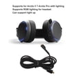 thumbnail image 3 of USB Sound Card Extension Cord, Gaming Headset Sound Cable Gold Plated Lossless 4.9ft  for Arctis 5 for Arctis 7, 3 of 7
