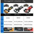 thumbnail image 3 of RASTAR Ferrari McLaren Mercedes-Benz F1 Serie 1:18 Coche de juguete para niños R/C, 3 of 5