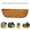 1PCS, variant on Coco Liner,Natural Coco Fiber Replacement Liner,Coconut Fiber Liner For Hanging Window Basket,Trough Coco Liner 24 Inch Wall Planter Replaceable Coco Liner For Window Box,Fence Flower Baskets