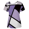 thumbnail image 5 of Camiseta sin tirantes con estampado de amor de manga corta y cuello redondo de verano para mujer Blusas OAVQHLG3B Store  lin121212, 5 of 5