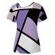 thumbnail image 5 of Camiseta sin tirantes con estampado de amor de manga corta y cuello redondo de verano para mujer Blusas OAVQHLG3B Store  lin121212, 5 of 5
