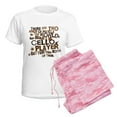 thumbnail image 6 of CafePress - Cello Player Women's Light Pajamas - Women's Short Sleeve Print T-Shirt and Pants Light Cotton Pajama Set, 6 of 7