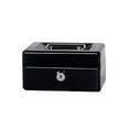 thumbnail image 2 of Xingzhi Home Office Hotel Lockable Mini Money Cash Case Bedroom Bracelet Coin Tray Thick Safe Box with Lock Security Container Black, 2 of 6