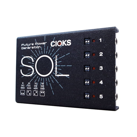 Fuente de alimentación para pedalera CIOKS SOL pequeña y mediana