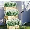 thumbnail image 4 of Artificial Boxwood Stems Faux Plants Shrubs, Fake UV Resistant Greenery Foliage Spring for Farmhouse, Home, Garden, Office, Patio, Wedding and Indoor Outdoor Decor, 4 of 5