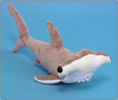 Jellycat Valentino 12" Hammerhead Shark Beanie Soft Toy Plush Animal 