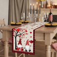 thumbnail image 2 of Table Runners 72 Inches Long Dress Scarves, Love Heart Valentine's Day Farmhouse Kitchen Table Runner, Coffee Tablerunners, Tree Gnomes Romantic Rustic 14x72 Inch, 2 of 9
