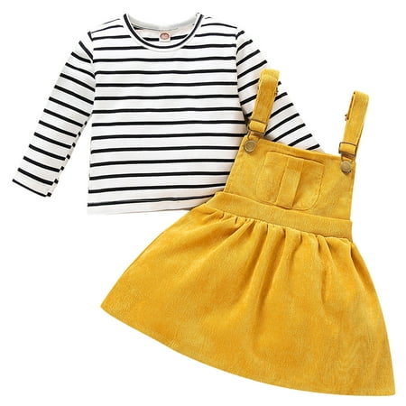 

Jdefeg Girls Top and Pants Set Children s Rainbow Print Color Matching Jumpsuit New Winter Baby Clothes for Girls Baby Rompers Athletic Apparel Cotton Yellow 90