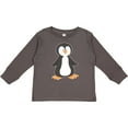 thumbnail image 3 of Inktastic Cute Baby Penguin Boys or Girls Long Sleeve Toddler T-Shirt, 3 of 5