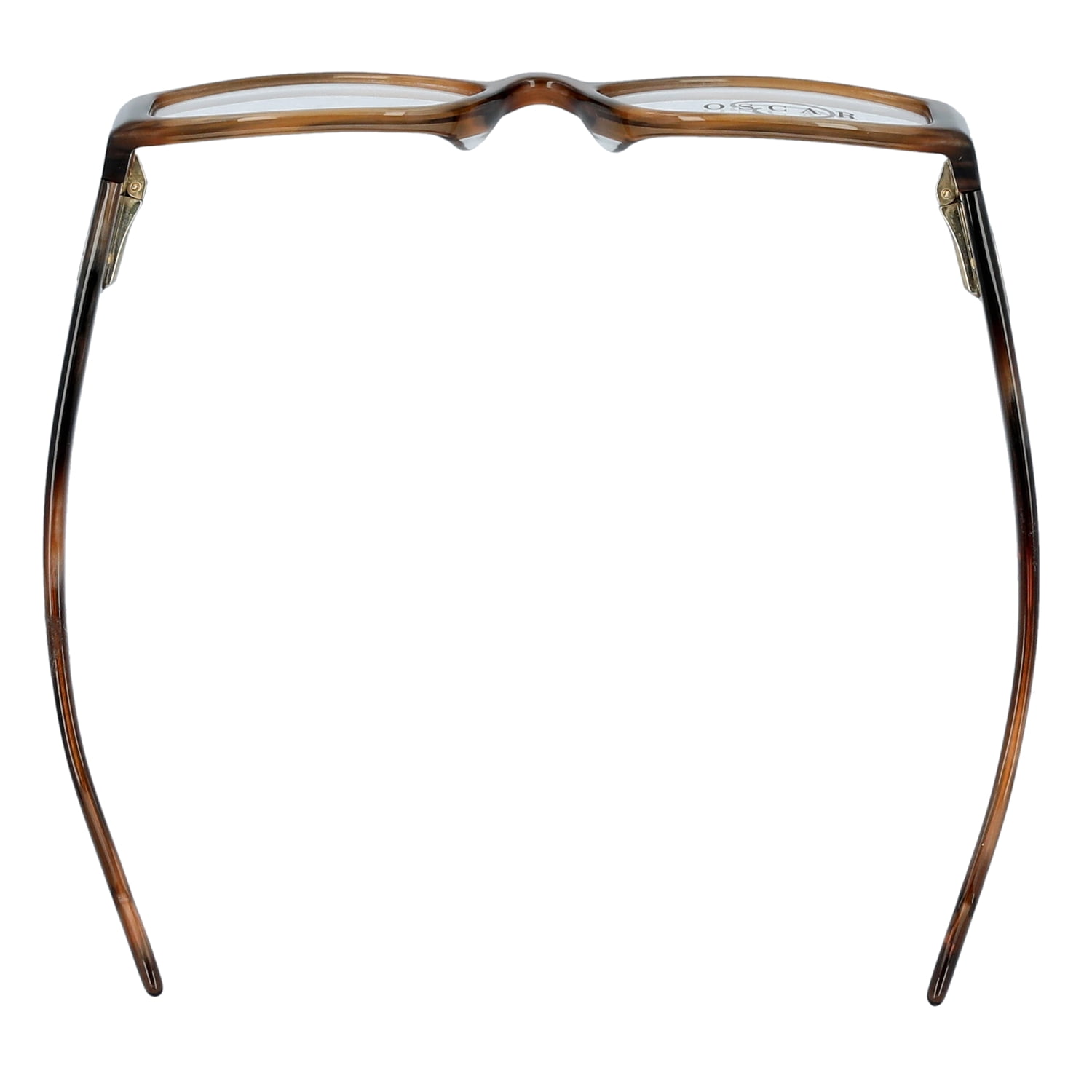 Oscar Women's OSL702 Round Prescription Eyeglasses with Case, Brown
