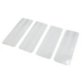 thumbnail image 1 of 4pcs 4x12cm Blanco Noche de Advertencia de Seguridad Tira Reflectante Tape Pegatina para Coche, 1 of 1