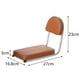 thumbnail image 4 of Asiento Trasero de Bicicleta, con Respaldo Sillín Engrosamiento Cojín Trasero Estante Almohadil Suave para Accesorios de Ciclismo Accesorio para Marrón Macarena cojín de asiento de bicicleta, 4 of 8