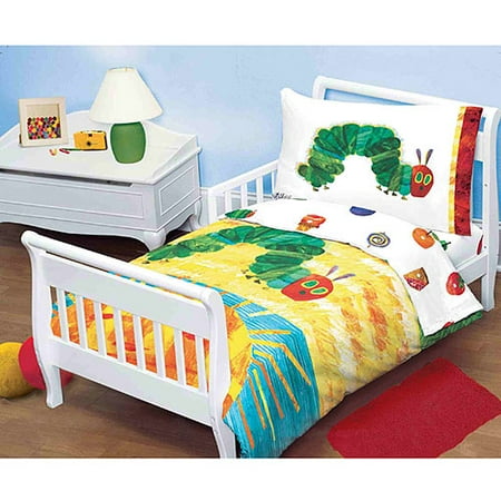 The Very Hungry Caterpillar Four Piece Bedding Set Walmart Com