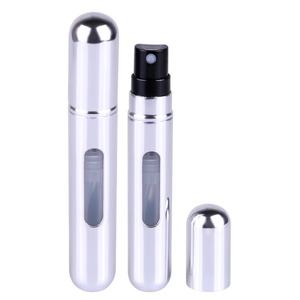 Mini Perfume Recargable Botella Spray Portátil Atomizador De Aluminio 5ml Recambio Pequeño Botellas Contenedor Cosmético Para Viajes