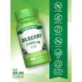 thumbnail image 3 of Bilberry Fruit Extract Capsules 2400mg | 100 Count | Non-GMO & Gluten Free | by Nature's Truth, 3 of 7