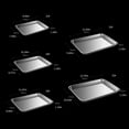 thumbnail image 5 of AOOOWER Rustproof Cookie Sheet Flat Bottom Tray Stainless Steel Flat Baking Pan For Cakes Breads And Pastries Preparation, 5 of 11