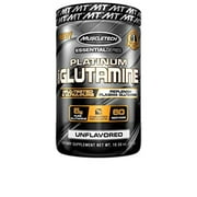 MuscleTech Glutamine Powder, 100% Ultra Pure L-Glutamine for Muscle Endurance & Recovery, 60-day'supply, 10.58 oz (300g)