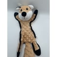 thumbnail image 3 of SteelDog Baby Bumpy Fox Plush Dog Toy, Squeaker Dog Toy, Crinkles for Interactive Play, 3 of 4