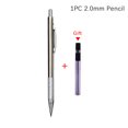 thumbnail image 1 of 0.3 0.5 0.7 0.9 1.3 2.0 3.0mm Mechanical Pencil Full Metal Art Drawing Painting Automatic Pencil with Leads Office School Supply, 1 of 7