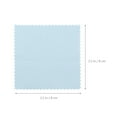 thumbnail image 2 of Masteelf Jewelry Cleaning Cloth Double- Sided Polishing Cloths Glasses Cleaning Cloths 50pcs, 2 of 10
