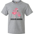 thumbnail image 3 of Inktastic Grandma Loves Me Flamingo Grandchild Youth T-Shirt, 3 of 5