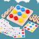 thumbnail image 3 of Juego De Ensamblaje De Tuercas Y Pernos De Juguete Para Atornillar Madera Tablero De Combinación De Colores Con Tarjetas De Instrucciones Y Números Educación Temprana Para Niños Niños Hogar Speravity FN002903-00, 3 of 3