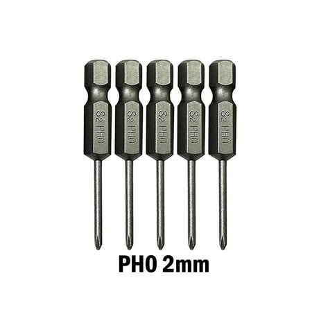 

6.35mm Hex Shank 50mm Cross Screwdriver Bits Electric Driver Tools PH00 PH1 PH2