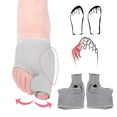 thumbnail image 3 of Corrector De Hallux Valgus 2 uds Toe Hallux Valgus Corrector ortesis pies pulgar ajustador pedicura calcetines Sywqhk Cuidado Belleza, 3 of 6